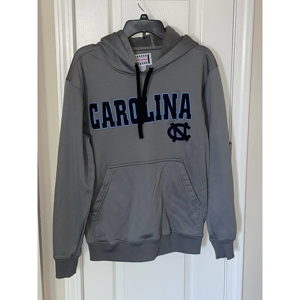 Men's For Foot Locker Carolina Panthers‎ Sweatshirt Medium Gray Pullover Hoodie